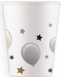 Fødselsdag kopper - 8 stk - 200ml