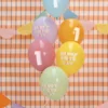 Fødselsdagsballoner i pastel - 1