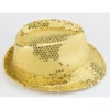 Fedora hat - Guld pailletter