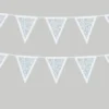 Flagbanner i hvid til Bryllup