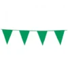 Flagbanner 10 m. med 20 GRØN flag