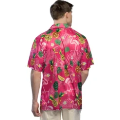 Flamingo Hawaii skjorte