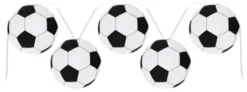 Fodbold banner 6 m, 15 bolde