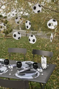 Fodbold banner 6 m, 15 bolde