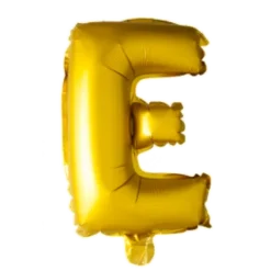 Folie ballon BOGSTAVER - GULD 102 cm