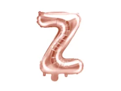 Folie ballon BOGSTAVER - Rosegold, 35 cm