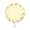 Folie ballon Candy, Gul 46cm