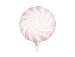 Folie ballon Candy, Lyserød 46cm