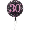 30 folie balloner sparkling pink
