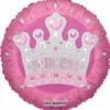 Folieballon Happy Birthday Princess
