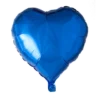 Folie ballon Hjerte 46 cm BLÅ