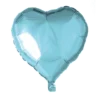 Folie ballon Hjerte 46 cm LYSEBLÅ