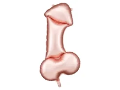 Folieballon Penis - Rosegold 112cm