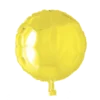 Folie ballon Rund Gul