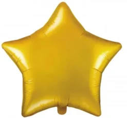 Folie ballon Stjerne GULD 46 cm