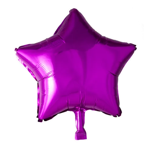 Folie ballon Stjerne LILLA 46 cm
