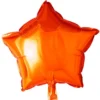 Folie ballon Stjerne ORANGE 46 cm