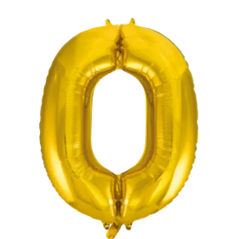 Folie ballon TAL 86 cm GULD