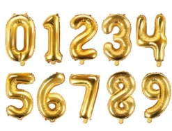 Folie ballon TAL 86 cm GULD