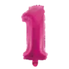 Folie ballon 1 tal PINK 41cm