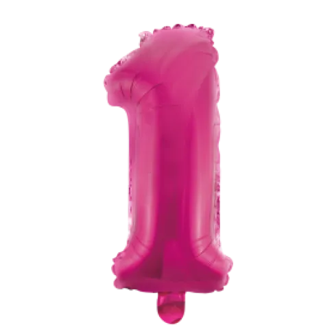 Folie ballon 1 tal PINK 41cm