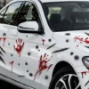 Foliemærker til bil - Crime scene