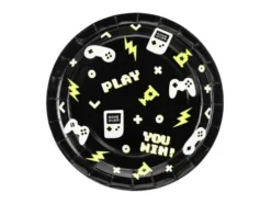 Gamer paptallerkener 6 stk ø 23cm