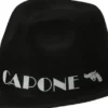 Gangsterhat med Al capone sort bånd