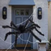 Gigant edderkop og spindelvæv sæt