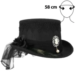 Gothic Høj Hat