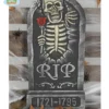 Gravsten 32x65 cm RIP SKELET