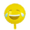 Grine smiley folieballon