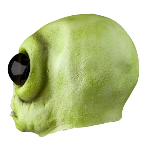 Grøn Alien maske Latex