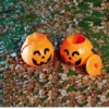 Græskar slikspand m låg - Trick or treat