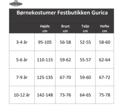 Hajkostume til børn