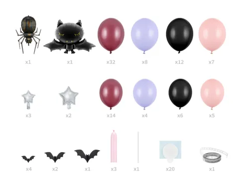 Halloween Balloon dekoration XL