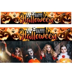 Halloween banner - græskar - 290x50