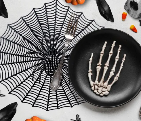 Halloween dækkeserviet