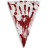 Halloween Flagbanner blodig
