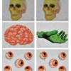 Halloween flaske etiket