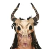 Halloween Halvmaske - Næb og gevir