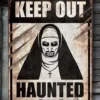 Halloween Horror skilt - Haunted house