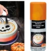 Halloween kagepynt spray - orange - 100ml