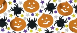 Halloween Konfetti, Edderkopper og græskar