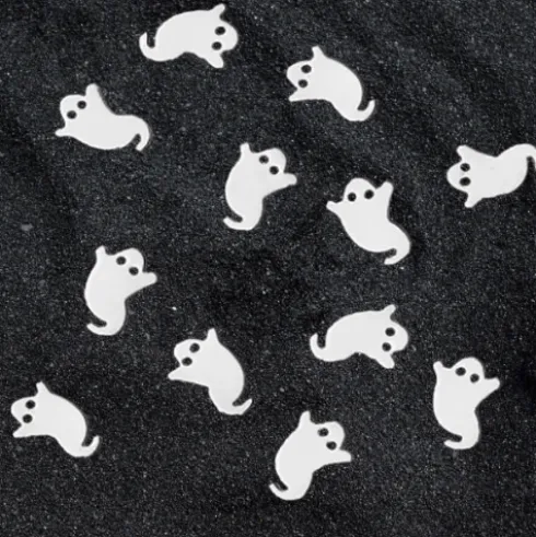 Halloween konfetti med spøgelser