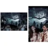 Halloween selfie baggrund - zombie - 220x150cm