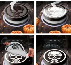 Halloween skelet kage dekoration - 25cm
