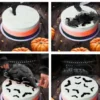 Halloween vampyr kage dekoration - 25cm