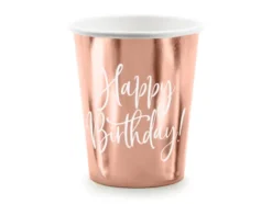 Happy Birthday papkrus i Rosegold