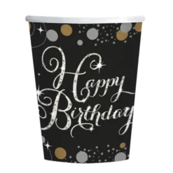 Happy Birthday papkrus - Sparkling gold